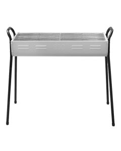 Barbekju me qymyr, e bardhe, 70x25x67 cm, 1 cope