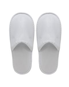 Hotel slippers, white, 1 pair