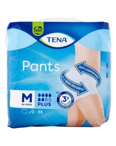 Peceta higjenike, Tena, pants, Medium, plus, x9, 1 pako