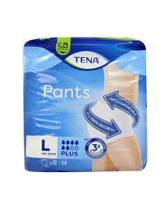 Peceta higjenike, Tena, pants, Plus, Large, x8, 1 pako