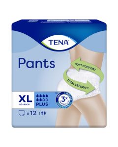 Peceta higjenike, Tena, pants, plus, Extra Large, x12, 1 pako