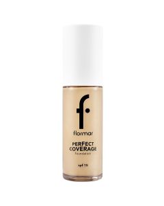 Coverage Foundation, Flormar, Perfect, 102 Beige, spf 15, 1 piece