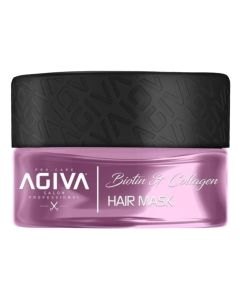 Hair mask, Agiva, biotin and collagen, 350 ml, 1 piece