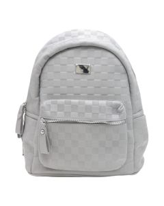 Backpack, gray, 38x30x14 cm, 1 piece