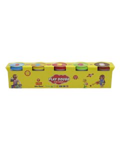 Plasticin, Play Dough, 5 colour, 1 pack