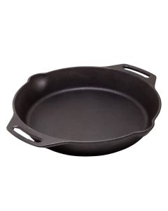 Cast iron pan, Petromax, 30 cm, with handles, black, 1 piece