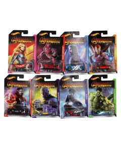 Lodër për fëmijë,  makina "Avengers",  2.5x7.5x3 cm,  miks, 1 copë