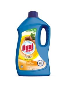 Liquid detergent for clothes, Dual, argan, 40 washes, 2 lt, 1 piece