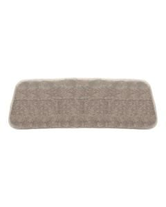 Cleaning mop, Apex, microfiber, 36x13 cm, grey, 1 piece