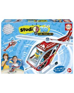 Children's toy, Educa, Helicopter Studio 3D, +5 years, 1 piece