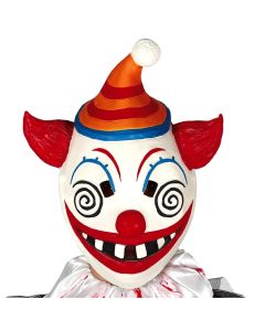 Clown mask, latex