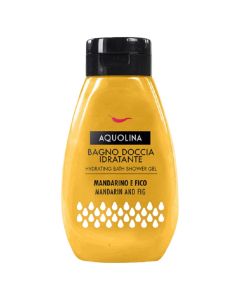 Xhel dushi, Aquolina, mandarino & fico, bagno doccia idratante,  300 ml, 1 cope