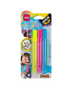 Colored stickers and stickers, Deli, mixed, 3 colors, 1 pack