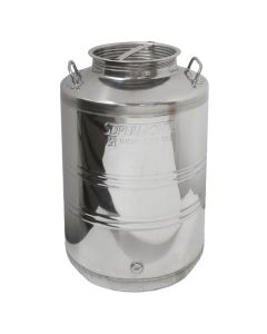 Bidon inoksi per vaj, 50 lt, 1 cope