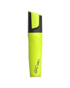 Highlighter, Bic Flat, yellow, B10, 1 piece