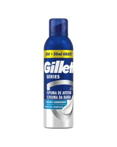 Shaving foam, Gillette, revitalizing, 200+50 ml, 1 piece
