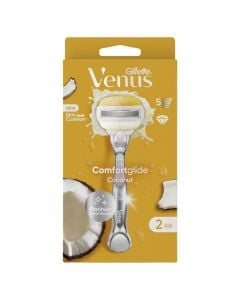 Brisk, Gillette, Venus, Comfortglide, coconut, 1 cope