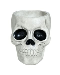 Gotë kafkë, halloween, rezinë, 15x12 cm, e bardhë/e zezë, 1 copë