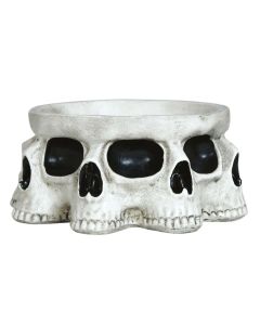 Tas servirje halloween, kafkë, rezinë, 16x16 cm, e bardhë/e zezë, 1 copë