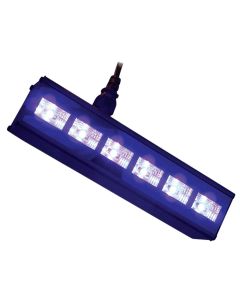 Halloween light, 6 UV LED, black light, 3W, 1 piece
