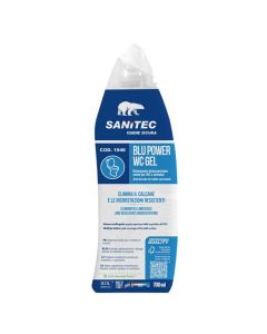 Toilet cleaning detergent, Sanitec, blue power, 700 ml, 1 piece