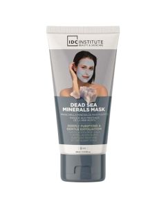 Maskë për fytyrën, IDC Institute, argjile me minerale të detit të vdekur, pastrues/eksfoliues, 60 ml, 1 copë