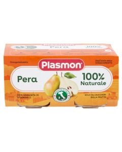 Pure për fëmijë, Plasmon, dardhë, 2x80 gr, 1 pako