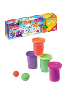Plasticine, Maped Creativ, Pat Dough, 114 gr x 4, 1 pack