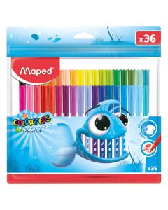 Watercolors, Maped, Peps ocean pulse, 36 colors, 1 pack