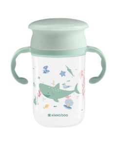Shishe ushqimi për fëmijë, Kikka boo, Deep Sea, 360°, 300 ml, mente, 1 copë