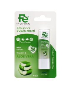 Balsam buzësh, Fe, four seasons, Aloe Vera, SPF30, Vit E, 5 gr, 1 copë