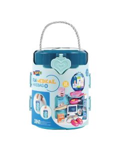 Children's toy, Luna, Doctor set, 25 pieces, 12x13.6x24 cm, 1 piece