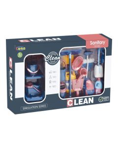 Children's toy, Luna, Cleaning set, 51.8x14.8x51.8 cm, +36 months, 1 piece
