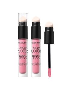 Blush & Lipstick, Deborah, Easy Color, 01 Pink Crush, 4 ml, 1 copë