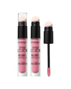Blush & Lipstick, Deborah, Easy Color, 02 Cold Rose, 4 ml, 1 copë