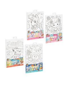 Children's coloring set, Paint by Number, 29.5 cm, 1 piece