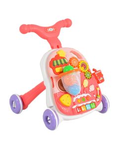 Baby walker, 2 ne 1, me muzike, roze, 1 copë