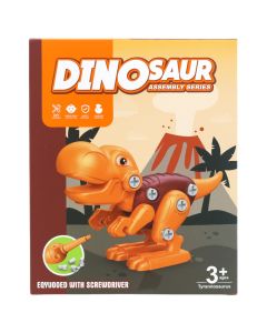 Lodër për fëmijë, dinosaur Tyrannosaurus rex, formuese, kafe, 1 copë