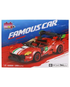 Lodër për fëmijë, makinë formuese, Ferrari, 289 pjesë, 1 copë