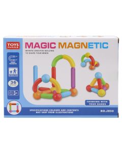 Lodër për fëmijë, formuese magnetike, 36 pjesë, 1 copë