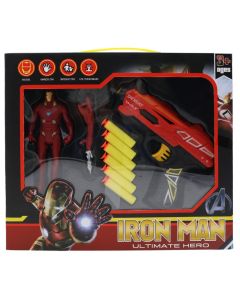 Lodër për fëmijë, Soft bullet gun, Iron man, 1 copë