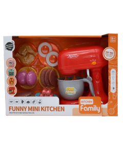 Lodër për fëmijë, Kitchen Family, mikser me aksesorë, me bateri, 1 copë