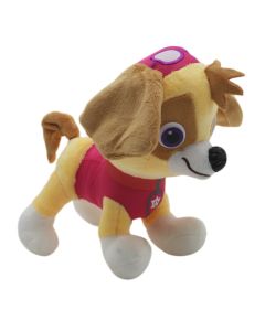 Teddy bear, Paw Patrol, Skye, brown/pink, 23 cm, 1 piece