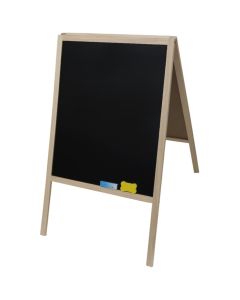 Menu board, wood, 2 sides, 50x90 cm, 1 piece