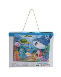 Puzzle për fëmijë, bota nënujore, 72 pjesë, 1 copë