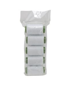 Sewing pins, white, 5 pieces, 1 pack