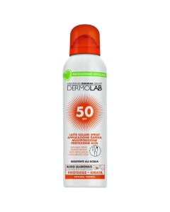 Qumësht kundër diellit, Dermolab,  për fytyrën dhe trupin, SPF 50, 150 ml, 1 copë