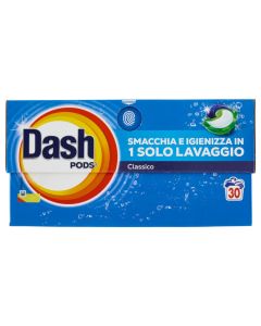 Laundry detergent capsule, Dash, Classico, 30 capsules, 1 pack
