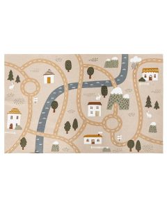 Tapet për dhomë fëmijësh, Niels, jute, pambuk, 150x100 cm, 1 copë