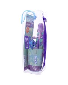 Set për fëmijë, Mr White, Stitch, pastë dhëmbësh 75 ml+ furcë + mbajtëse, +3 vjec, lejla/mente, 1 pako